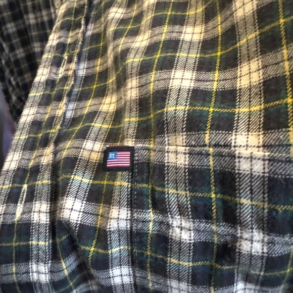 Nirvana Upcycled Flannel Shirt unisex size Large XL - Picture 6 of 6